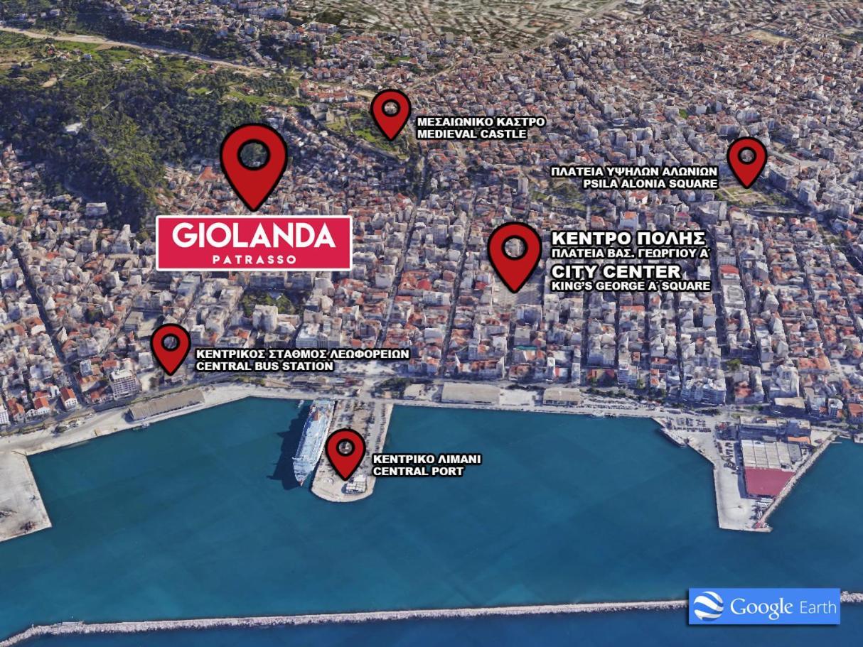 Giolanda Patrasso - Modern Apartment In The Center Of Patras Extérieur photo
